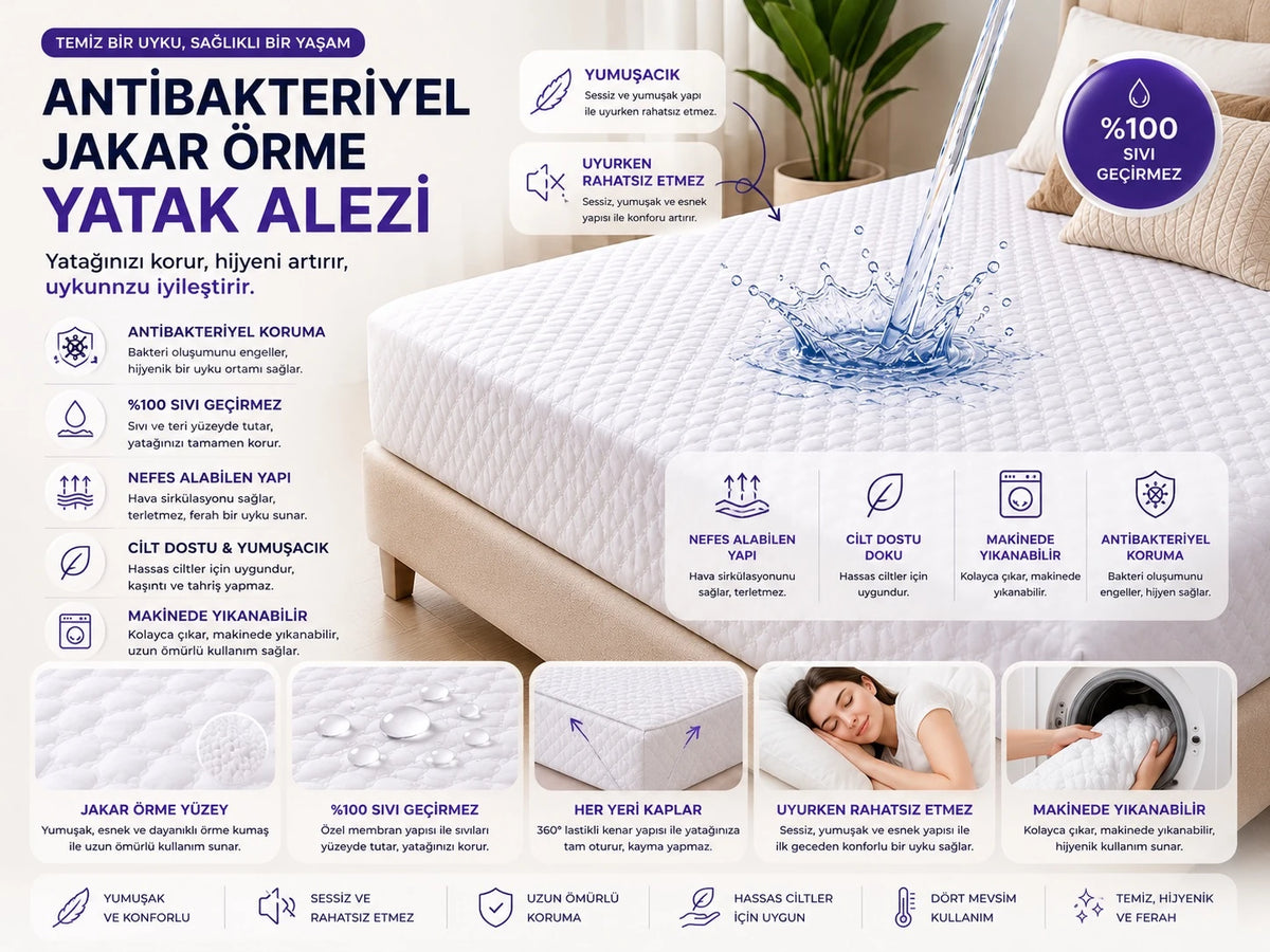 Tek Kişilik Yatak Alezi