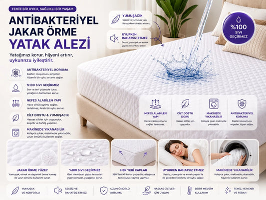 Tek Kişilik Yatak Alezi