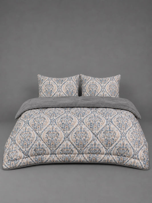 BATTAL WELSOFT UYKU SETİ 5 PARÇA POLARLI POFUDUK / GRİ BATTAL